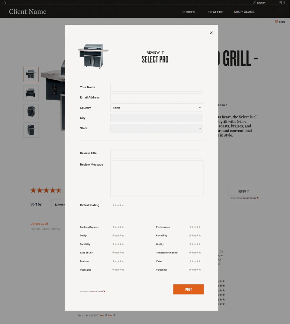 screenshot of Annex Cloud Loyalty Experience Platform